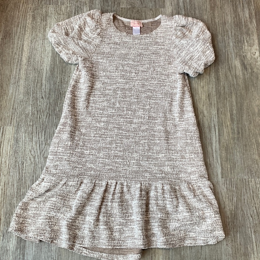 Love…ady tweed ruffle bottom dress